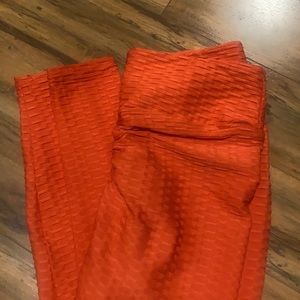 Anti-Cellulite high waisted textured leggings
